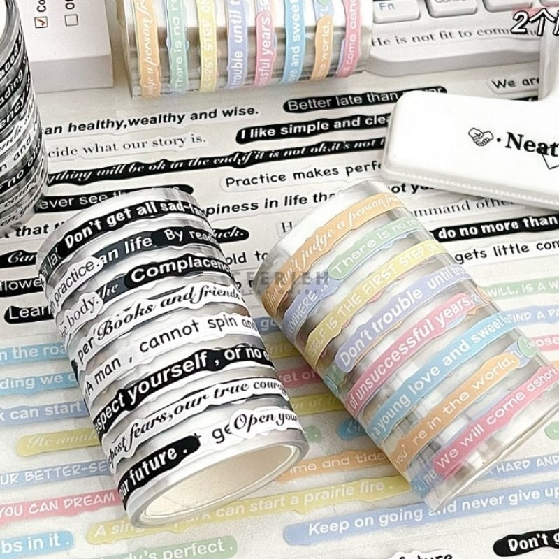 

1 ROLL STICKER KATA KATA BAHASA INGGRIS UNTUK JOURNAL AESTHETIC