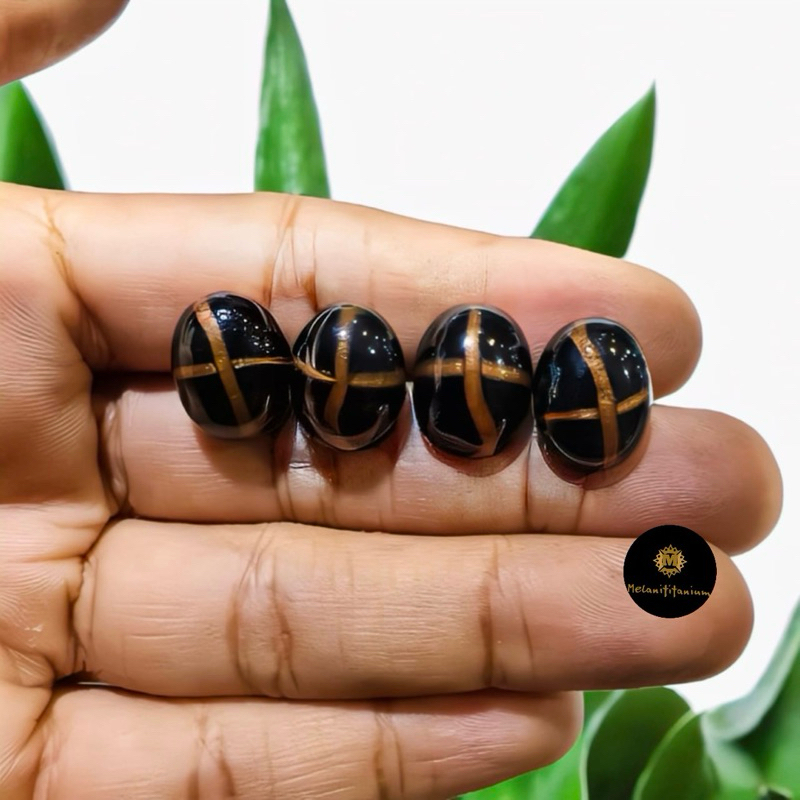 [HANYA BATU] Batu Tapak Jalak Garis Cokelat