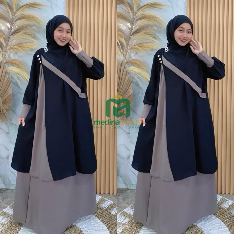 HAVIZA Setelan Rok dan Tunik Syar’i