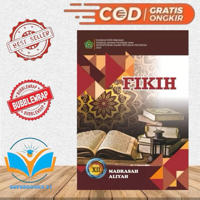Buku Siswa Kelas 12 Fikih MA Madrasah Aliyah Kemenag Revisi Terbaru
