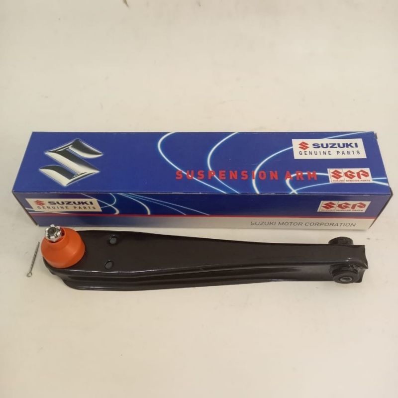 (ORIGINAL SUZUKI) LOWER ARM / SAYAP / BALL JOINT CARRY ST100 1.0 KIRI/ KANAN SAMA