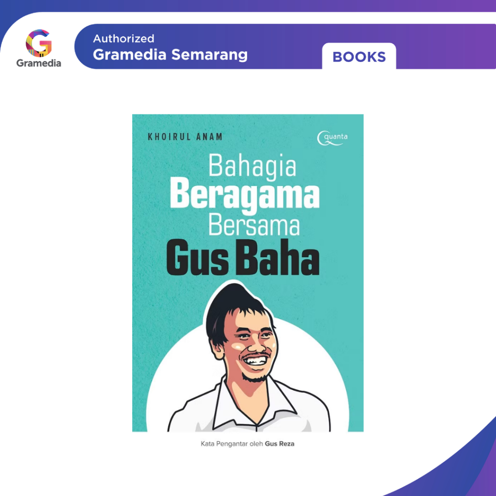 Gramedia - Bahagia Beragama Bersama Gus Baha HC (Elex)