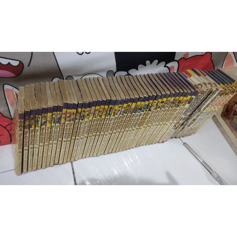 

komik yugioh volume 1-38 + 5 + 5