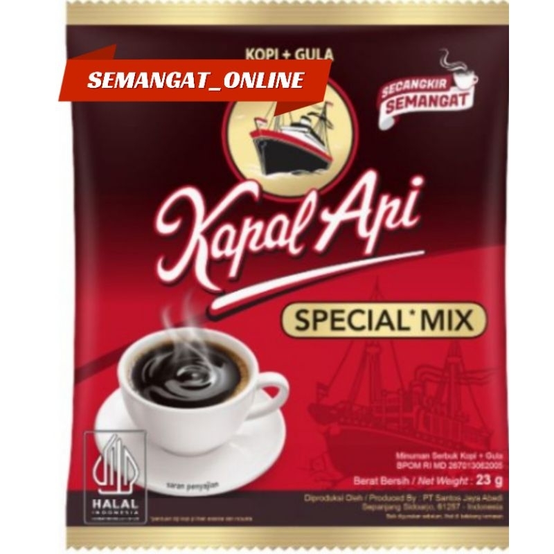 

kopi kapal api special mix serenceng (23 GRAM)