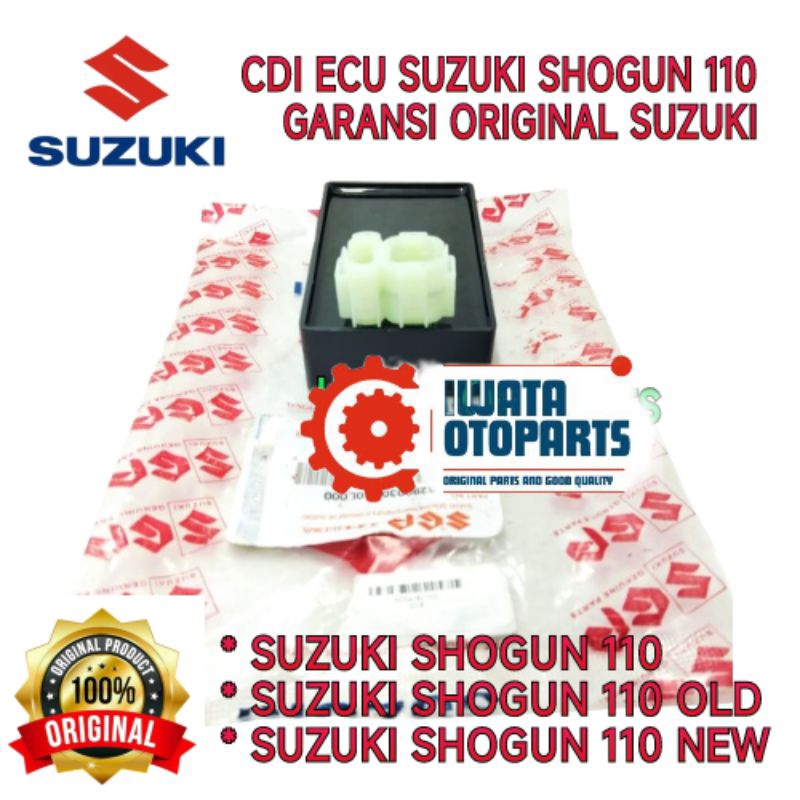 ORIGINAL CDI ECU SUZUKI SHOGUN 110 OLD, CDI ECU SUZUKI SHOGUN 110 NEW, CDI ECU SUZUKI SHOGUN GARANSI