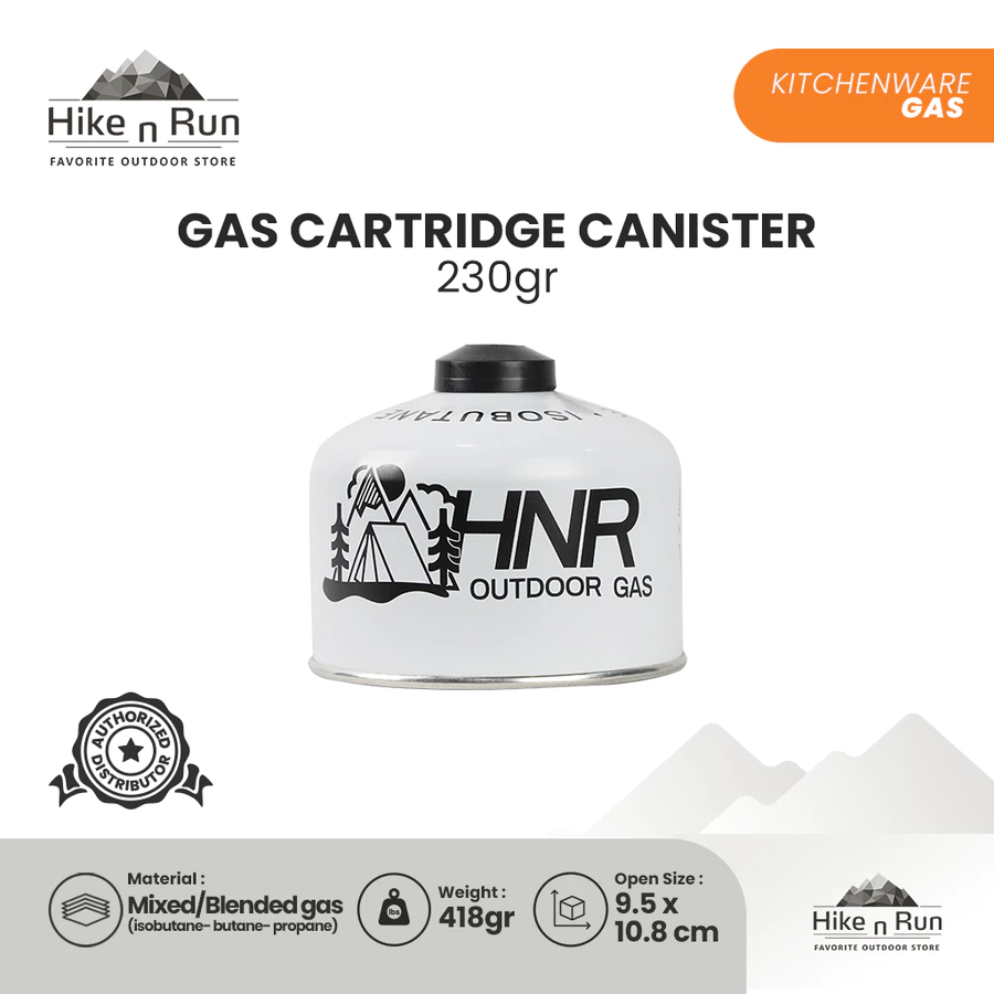 Hike n Run Gas Cartridge Canister / Gas Canister Camping / Gas Canister Outdoor 110 gram