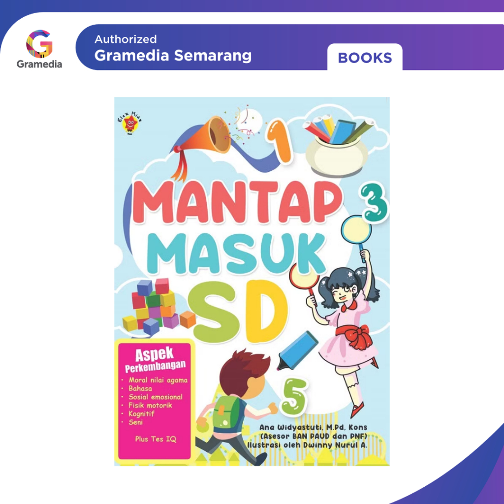 Gramedia - Mantap Masuk SD (Elex)