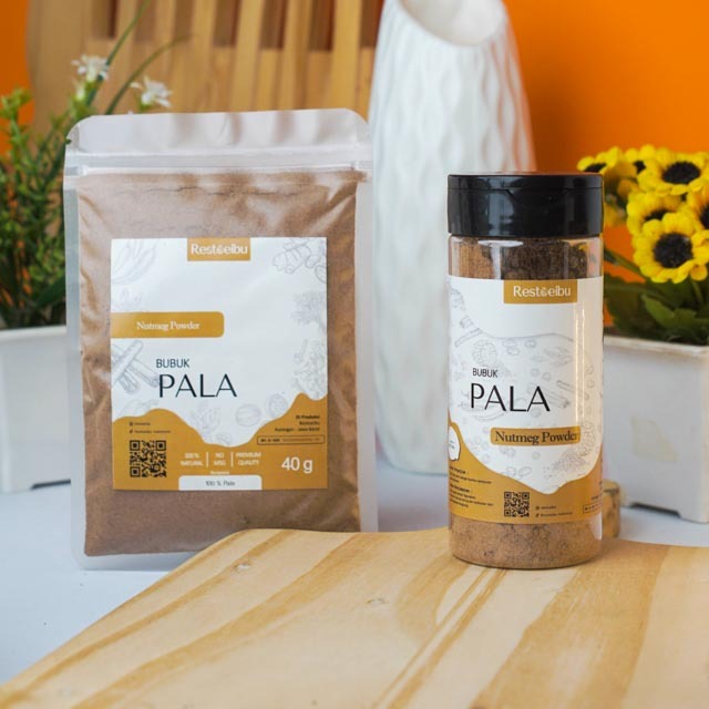 

RESTOEIBU Pala Bubuk - Nutmeg Powder Bumbu Dapur Rempah