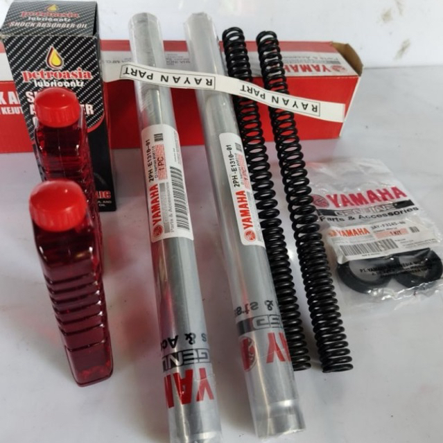 Shock depan Mio M3 shock depan Mio M3 Mio M3 + silsok & olisok & persok lengkap