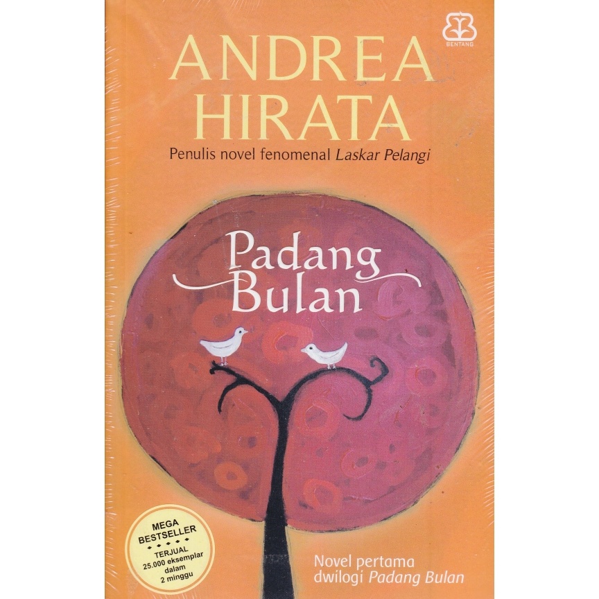 KODE D82L Andrea Hirata  Cinta Dalam Gelas  Padang Bulan