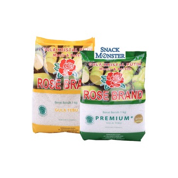 

Best Rose Brand Gula Tebu Murni Netto 1 kg