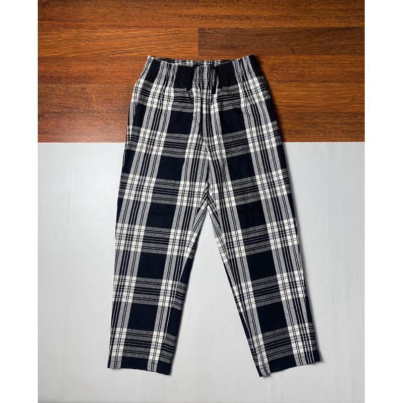 Relaxed PAnts Tartan Uniqlo GU