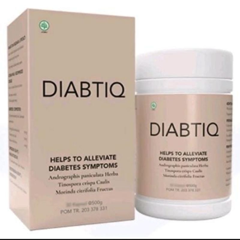 Diabtiq Asli Obat Herbal Atasi Diabetes Ampuh - Diabtiq Original Bpom
