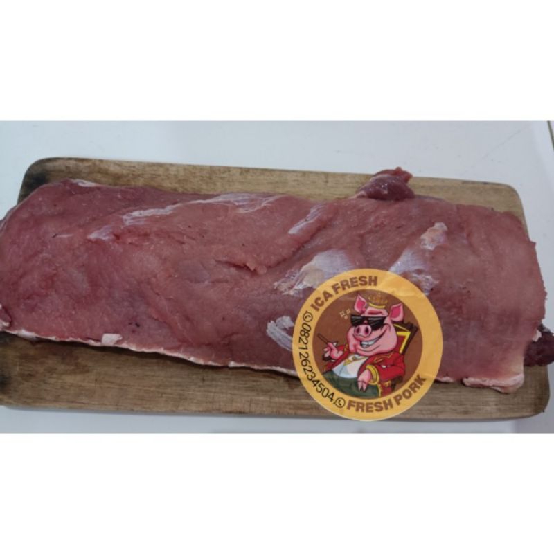 

Babi hutan celeng / aili tanpa lemak dan kulit per kilo beku