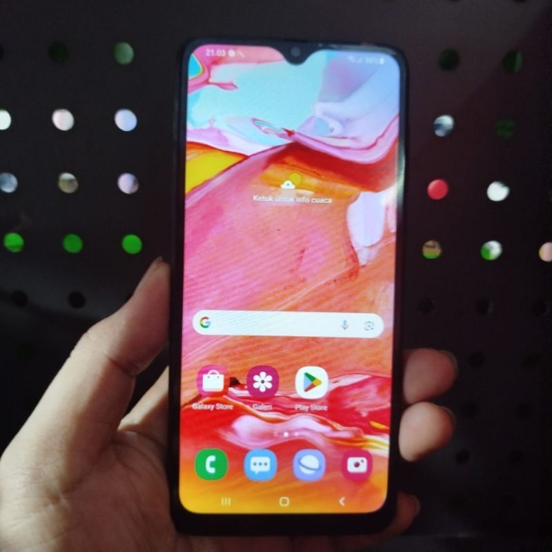 Hp Bekas Samsung A70 Ram 8gb Rom 128gb Original