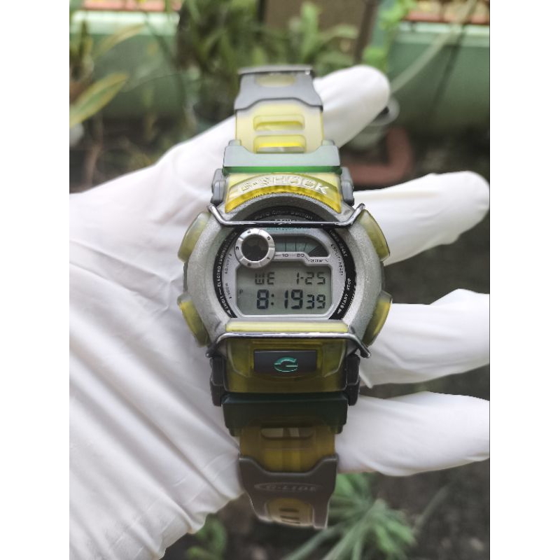 (Harga Net) Jam Tangan Casio G-Shock DW-003 G-Lide All Original Versi BNB Jelly Transparan + Bulbar 