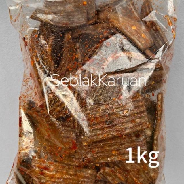

seblak kerupuk kering/seblak kerupuk jengkol/pedas daun jeruk/original daun jeruk isi 1kg