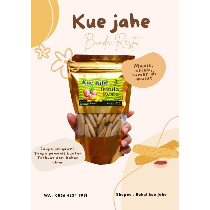 

#BUNDARESTU KUE JAHE/STIK JAHE/GINGER STIKCS 200GR