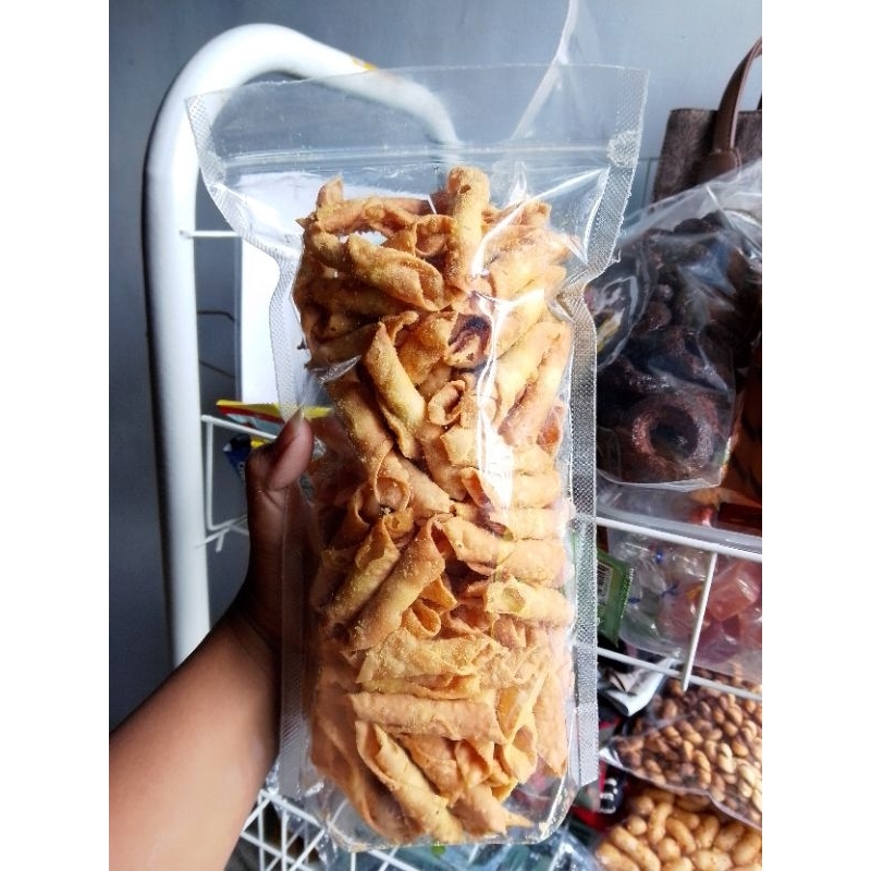 

Kue pangsit lipat BBQ 500gr / pack