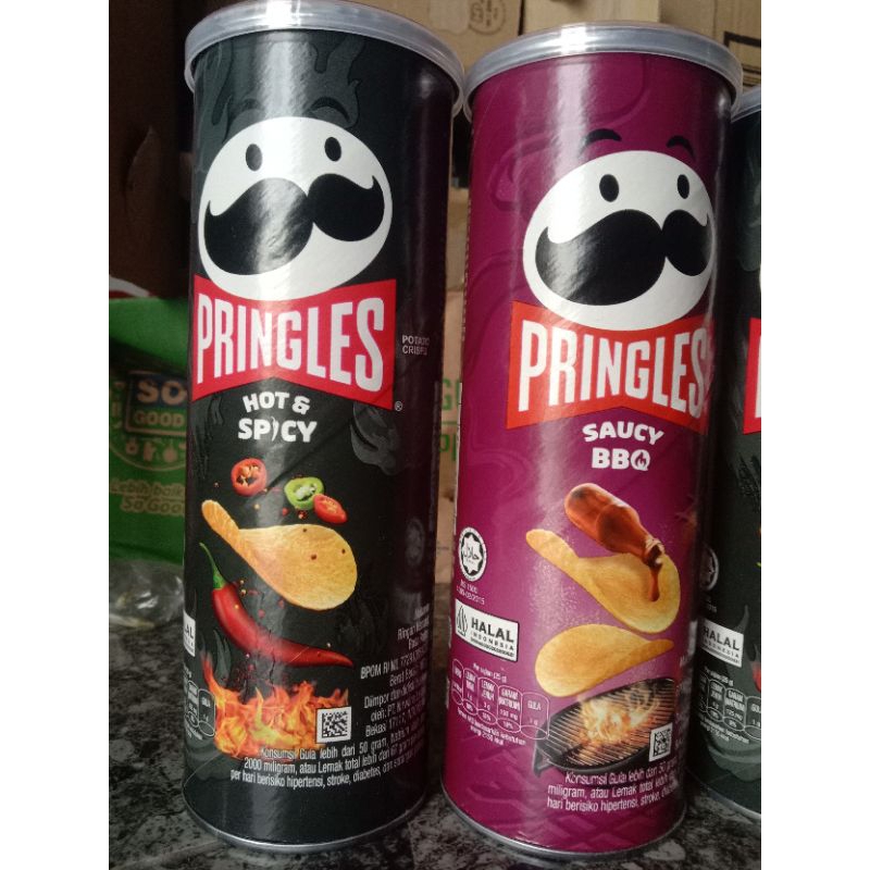 

Pringles kripik keripik kentang ukuran besar 102gr