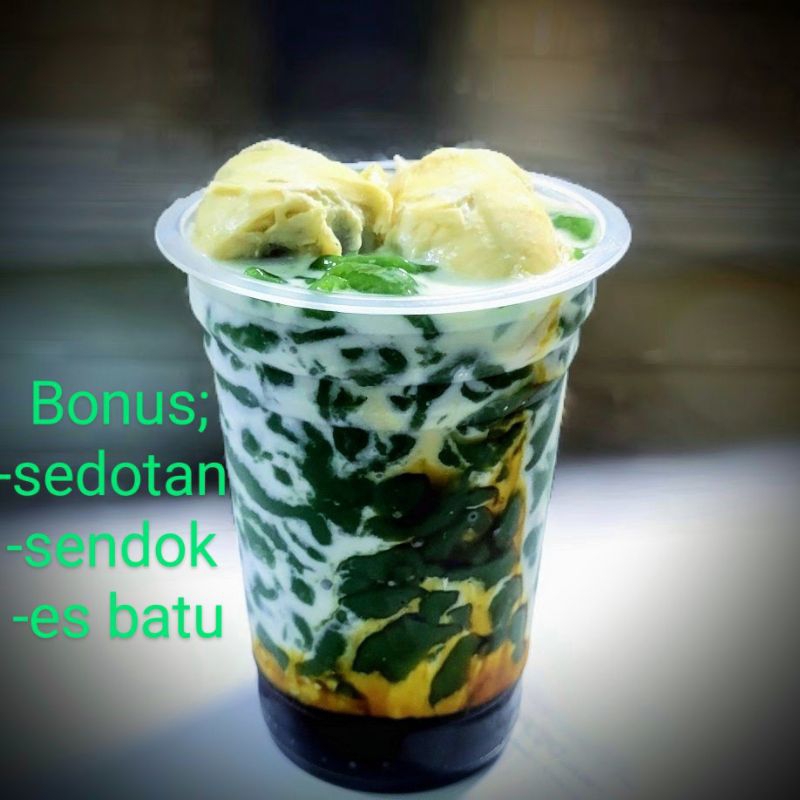 ES CENDOL DURIAN PREMIUM [] Cup 16oz