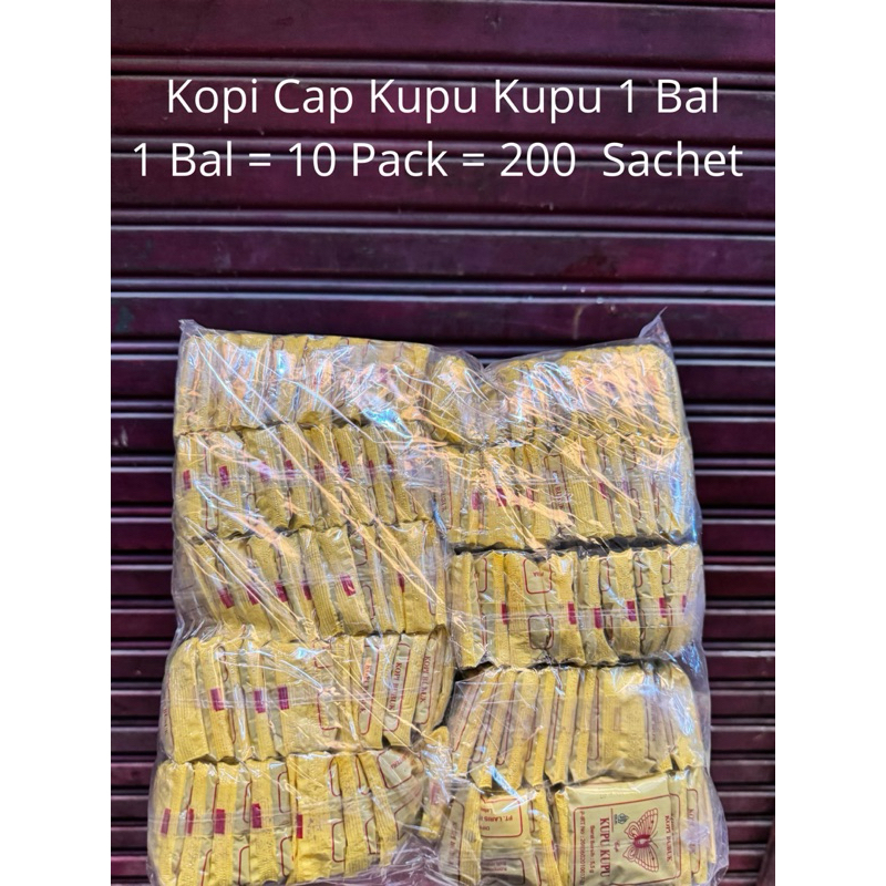 

Kopi bubuk cap kupu kupu khas banten perbal