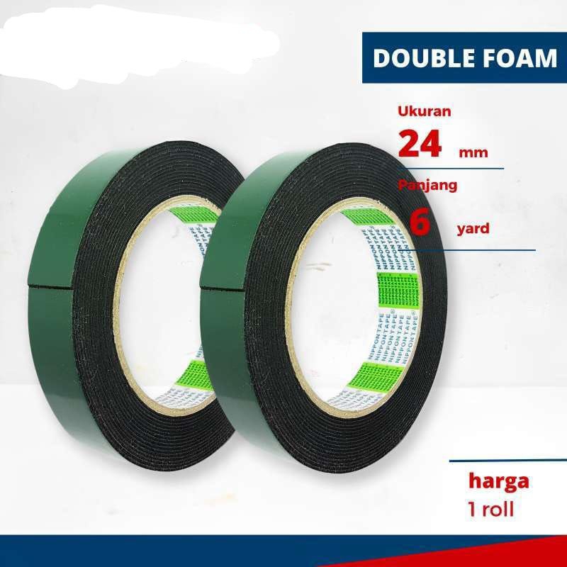 

DOUBLE FOAM TAPE HIJAU PRIMEE 1 INCH