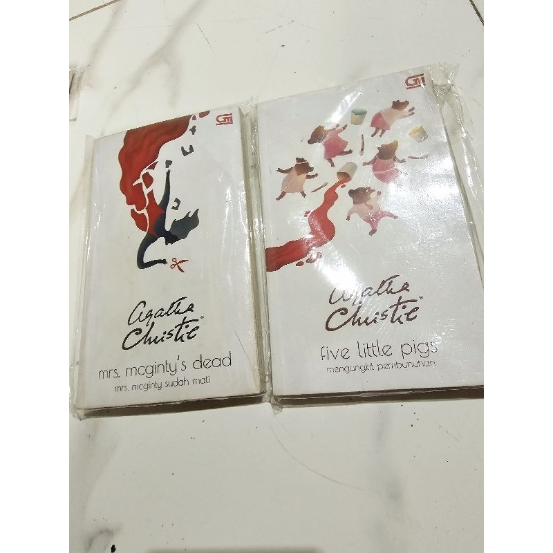 Novel Preloved Agatha Christie Set (Dapat 2eks)