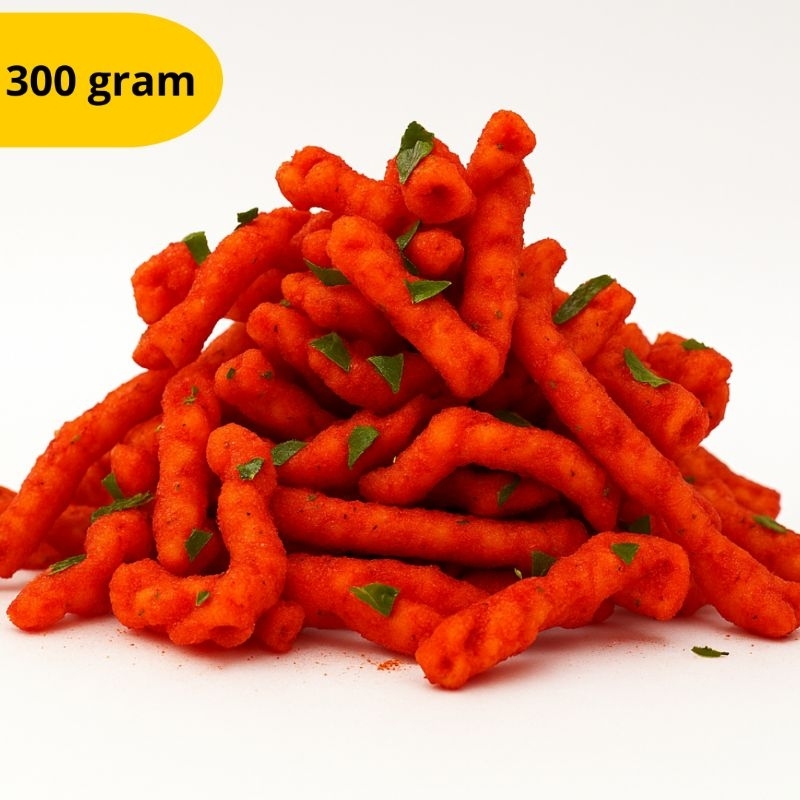 

Crispy Kuy Usus Ayam Pedas Daun Jeruk Kemasan 200gram & 300gram