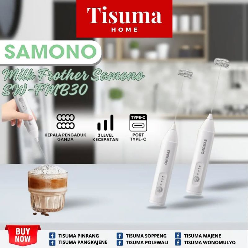MILK FROTHER SAMONO SW-FMB30