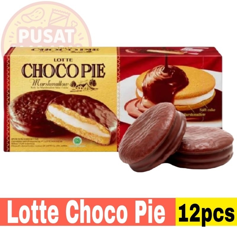 

Lotte Choco Pie Cokelat Box isi 12pcs