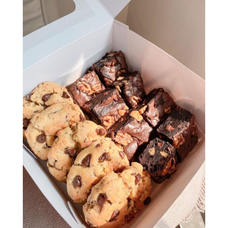 

Paket Cookies dan Brownies