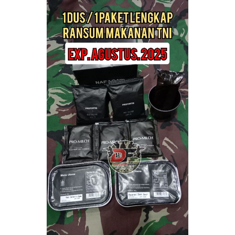 

100% ASLI RANSUM NARAGA PLUS JATAH TNI EXP AGUSTUS & SEPTEMBER 2025 || RANSUM NARAGA PLUS || RANSUM NASI TNI || MAKANAN TENTARA || NARAGA PLUS TNI || MAKANAN TNI || NASI TNI || NASI TENTARA