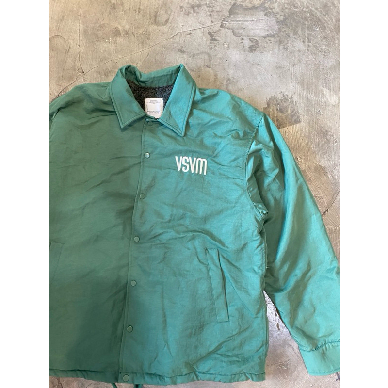 Visvim Fofu Coach Jacket Green