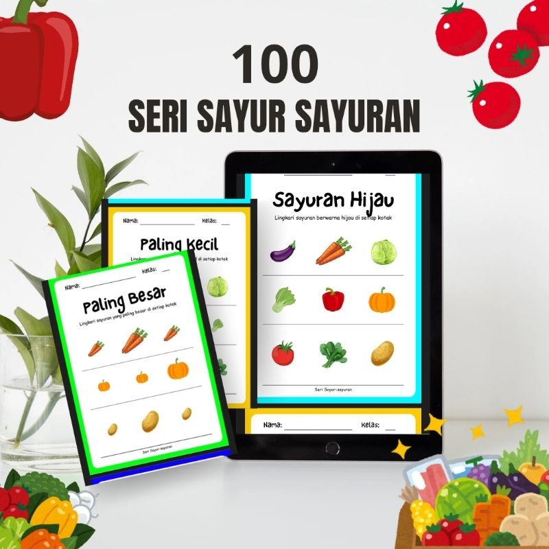 

100 Seri Sayur Sayuran