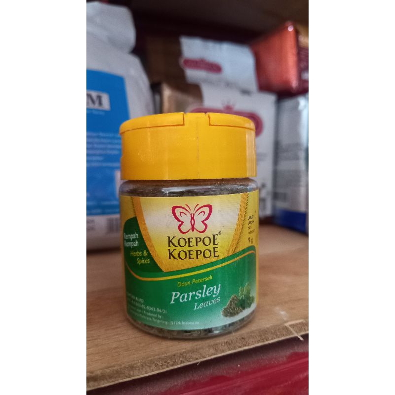 

Parsley koepoe koepoe 9 gr /Daun paterseli