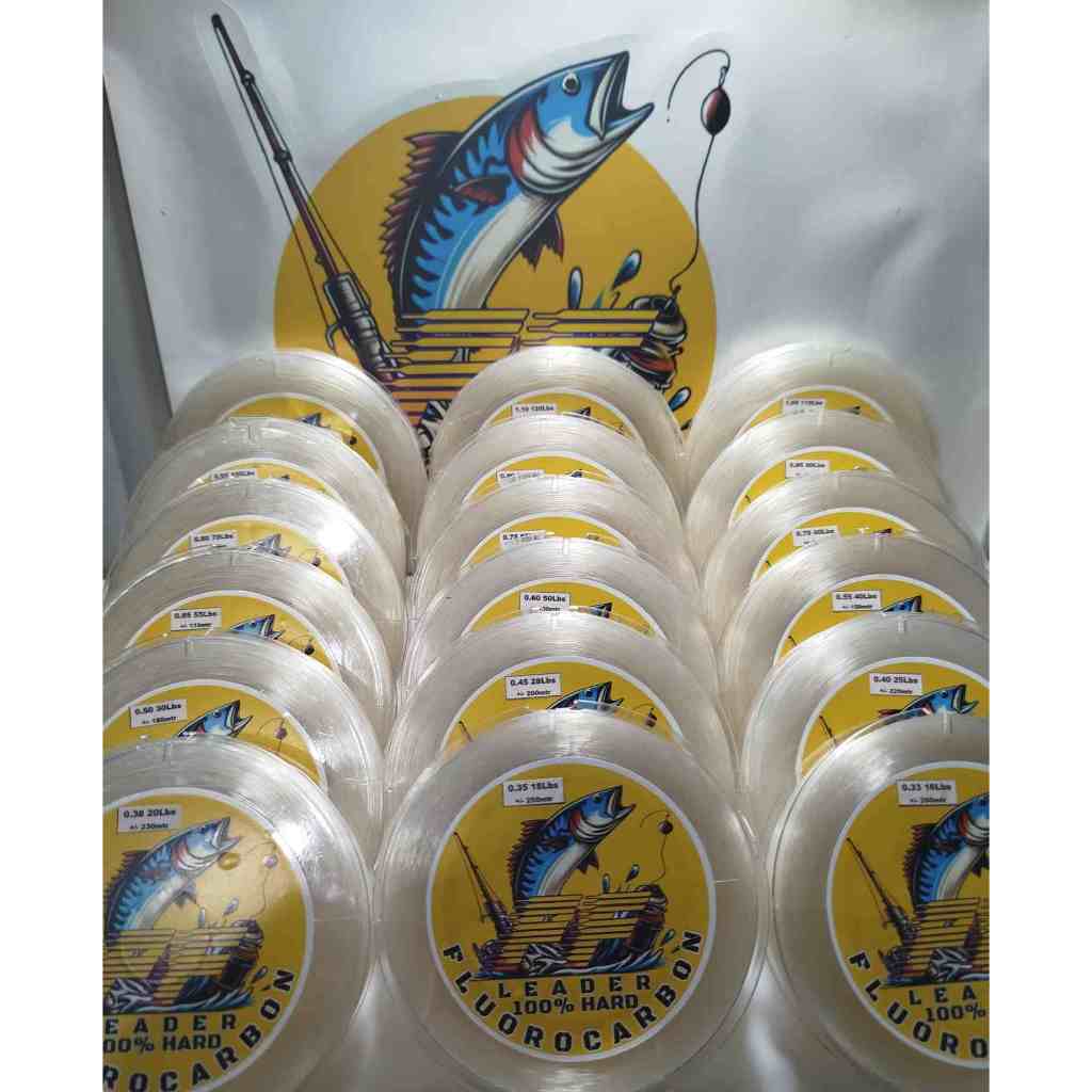 Fluorocarbon / Senar Pancing/Senar Pancing Leader FC - Flurocarbon 100% ( FC )