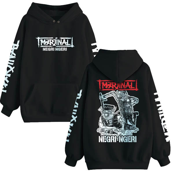 New Jumper Hoodie Marjinal Hoodie Unisex Bahan Cotton Fleece | Size M L XL XXL | STOCK TERSEDIA | La