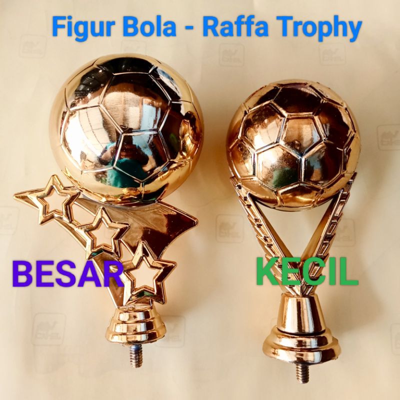Figur Piala Bola Besar Komponen Trophy Murah