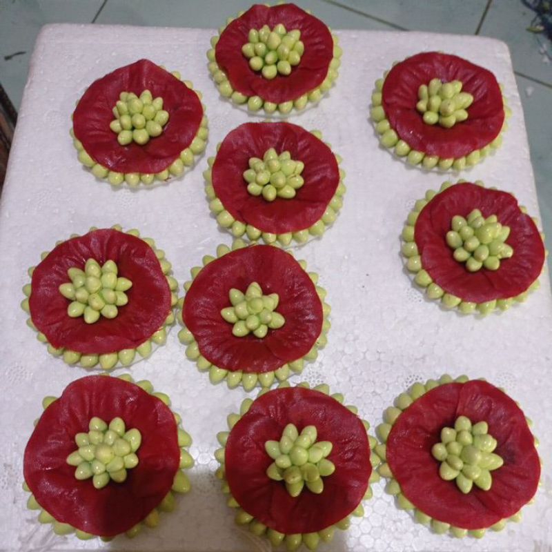 melati imitasi mirip asli ceplok mawar