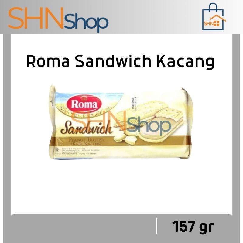 

Roma Sandwich Cokelat dan Kacang