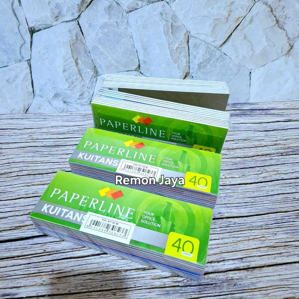 

KUITANSI PAPER PPL KT 40 M (1 PACK/10 BUKU) / KERTAS KWITANSI / BUKTI TANDA PEMBAYARAN / KUITANSI