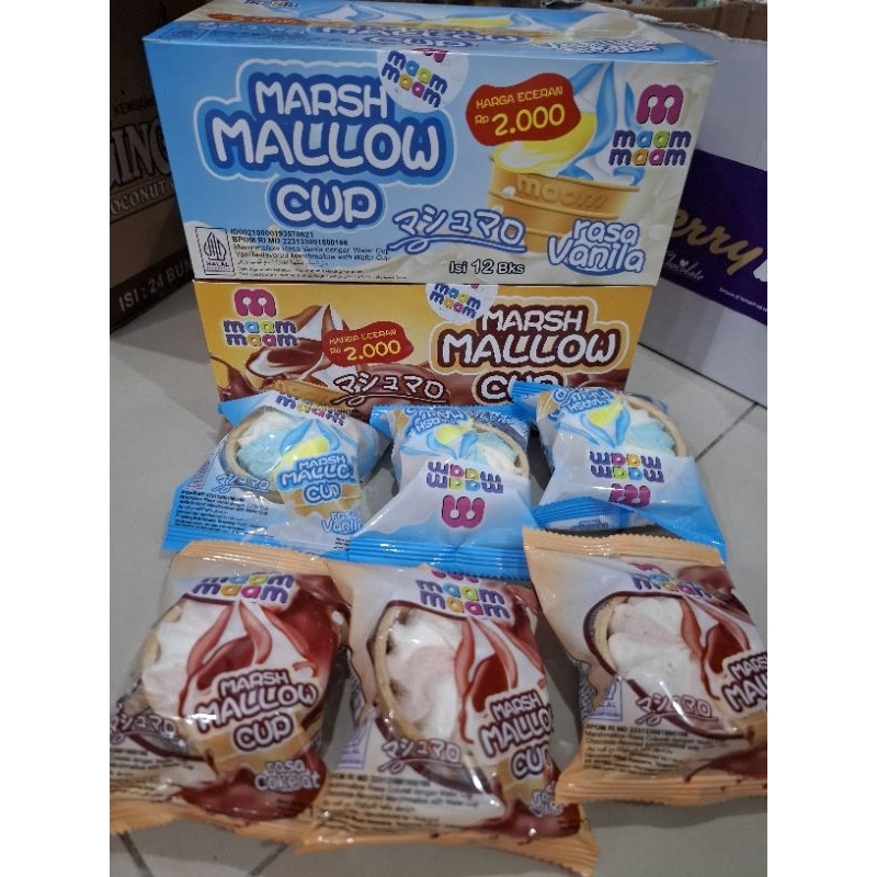 

Maam Maam // Marsmellow Cup // 12 pcs // box