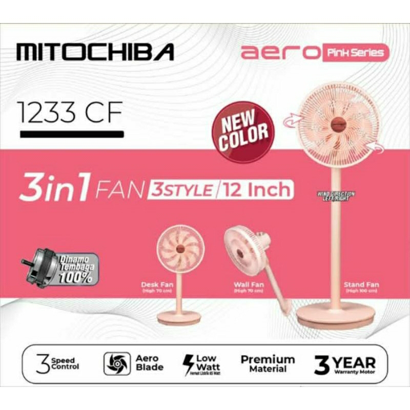 Mitochiba Mito Kipas Angin 1233