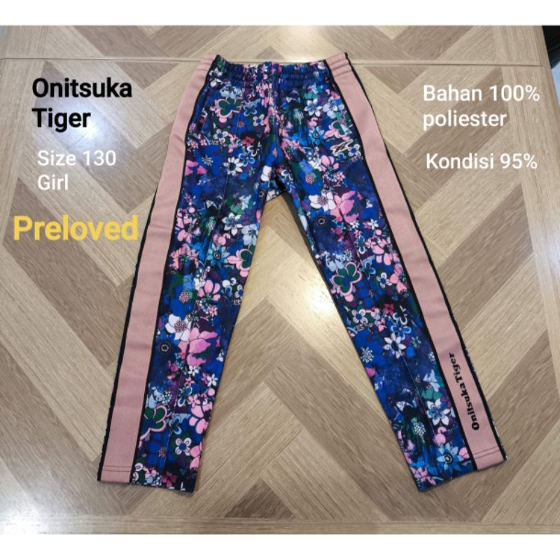 Onitsuka tiger pants celana panjang Girl Anak perempuan floral