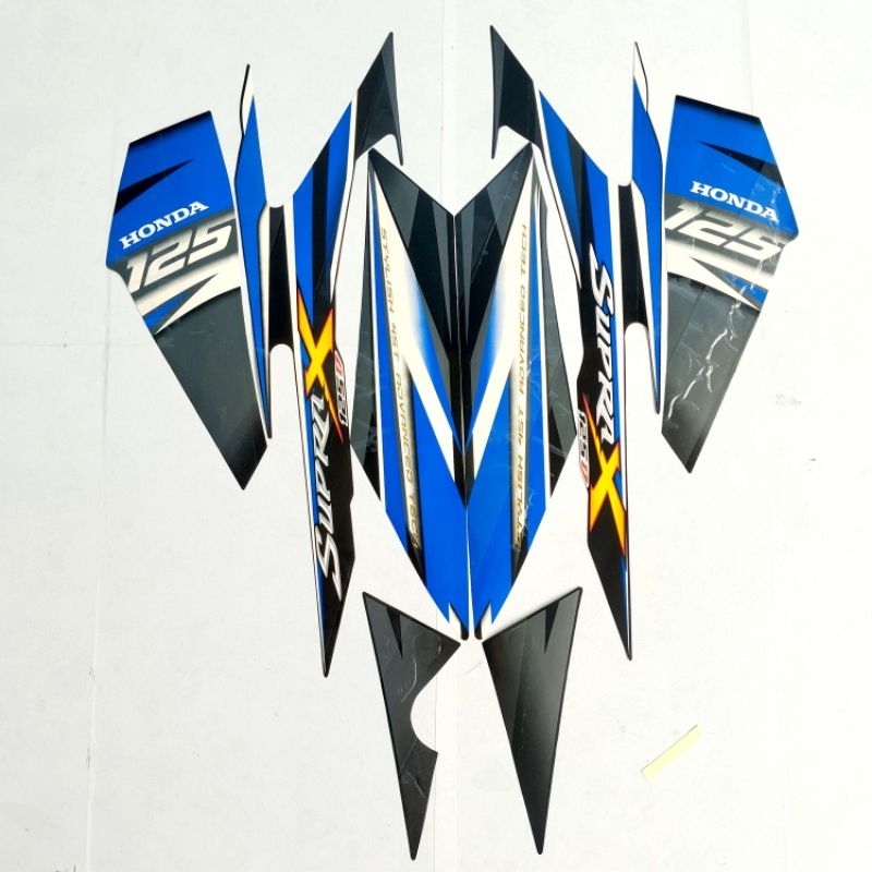 STIKER STRIPING MOTOR | SUPRA X 125 | TAHUN 2011 | ORIGINAL