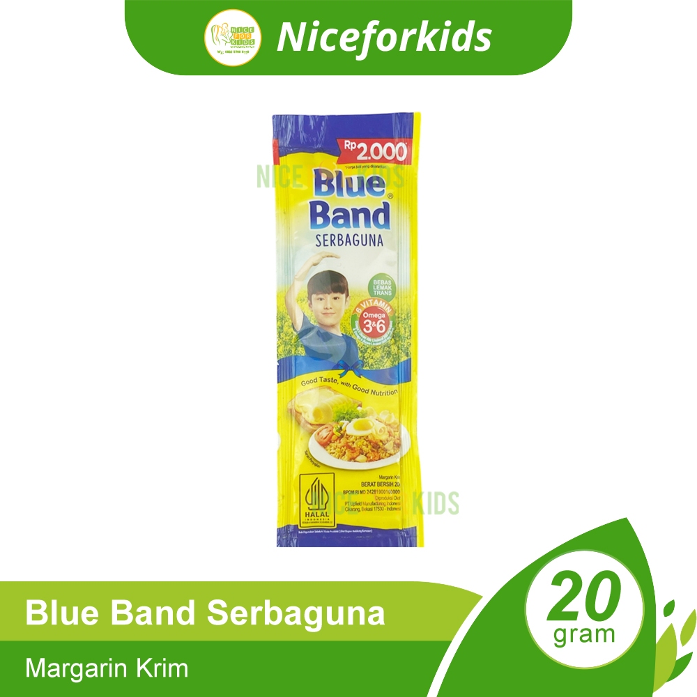 

Blue Band Sachet 20gr / Margarin Sachet Praktis