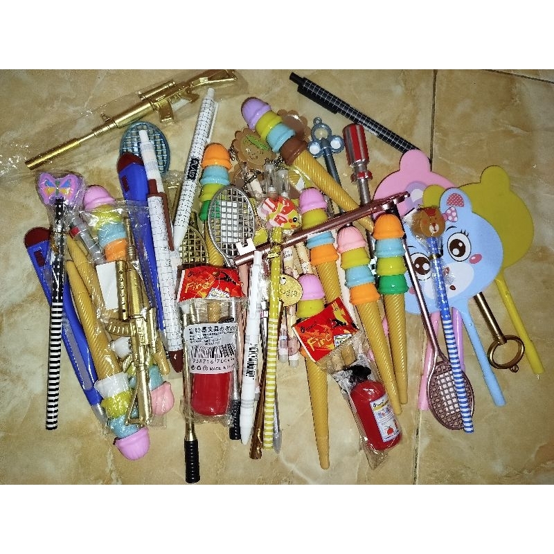 

Pulpen Unik, Pensil Unik, Serutan Unik