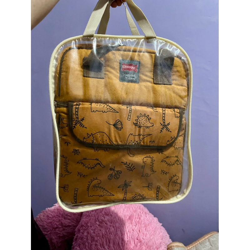 cooler bag dialogue dan pemanas asi babysafe