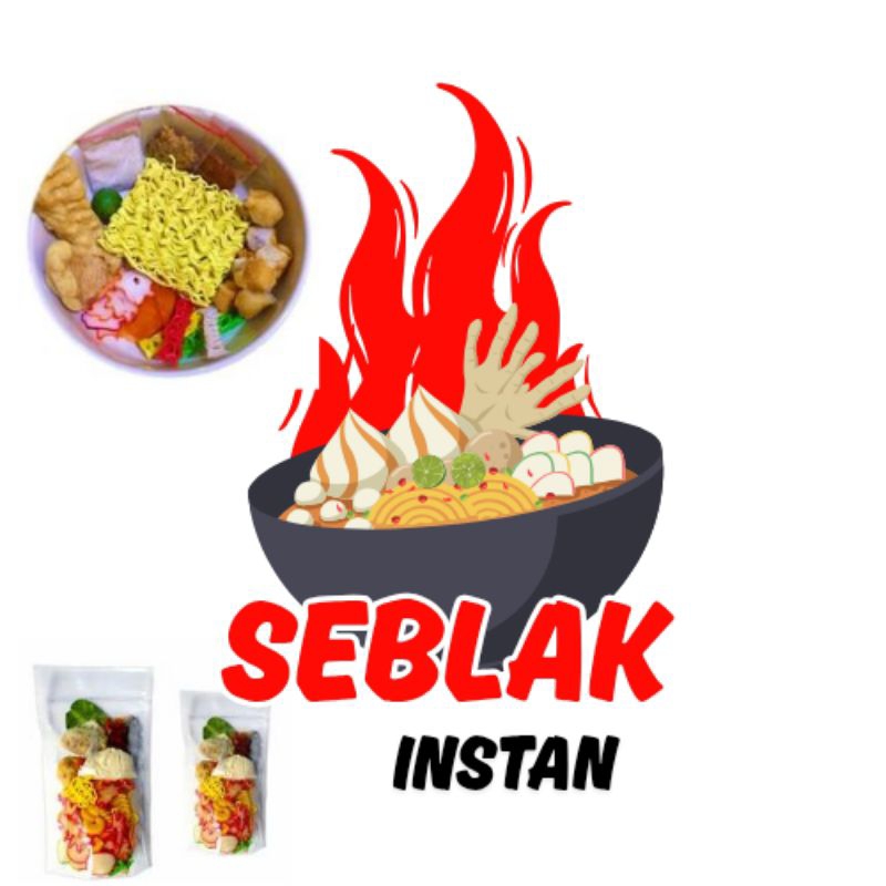 

Seblak instan komplit Extra pedas